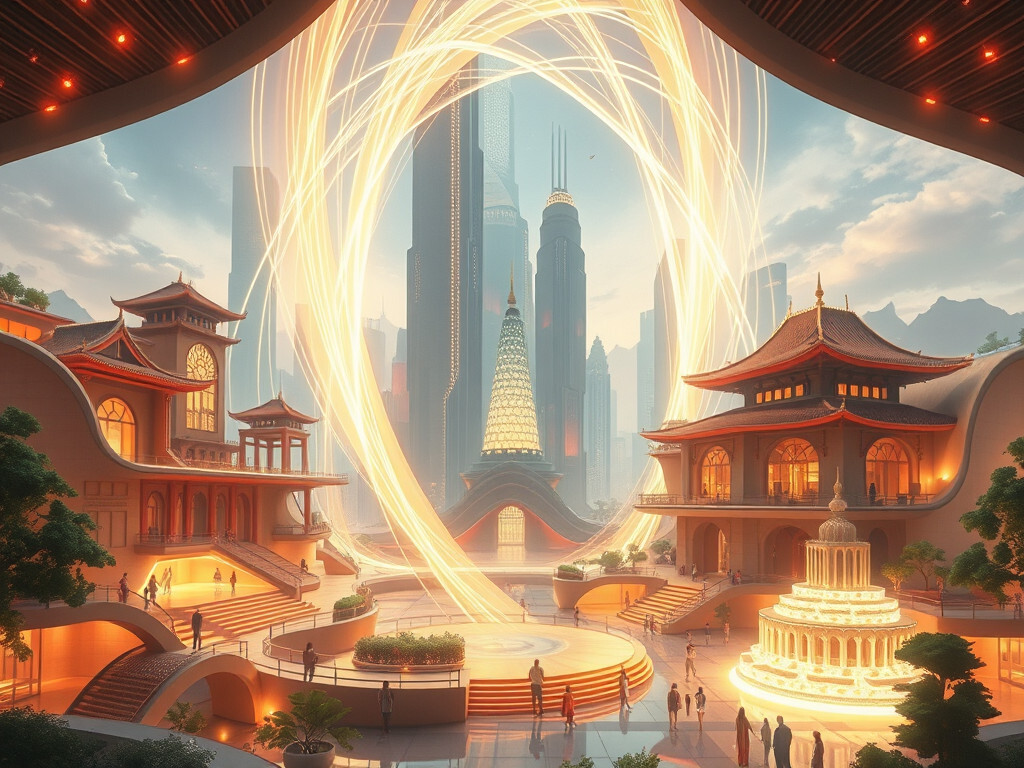 양자얽힘 원리 복합문화공간