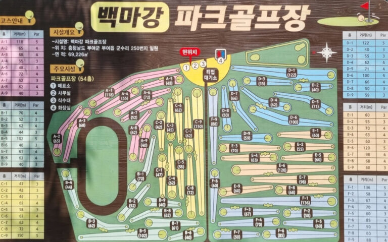 부여 백마강 파크골프장 예약 방법 주말 이용 꿀팁 부여 백마강 파크골프장 예약