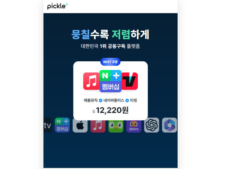 피클플러스 후기