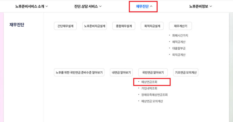 국민연금 예상 수령액